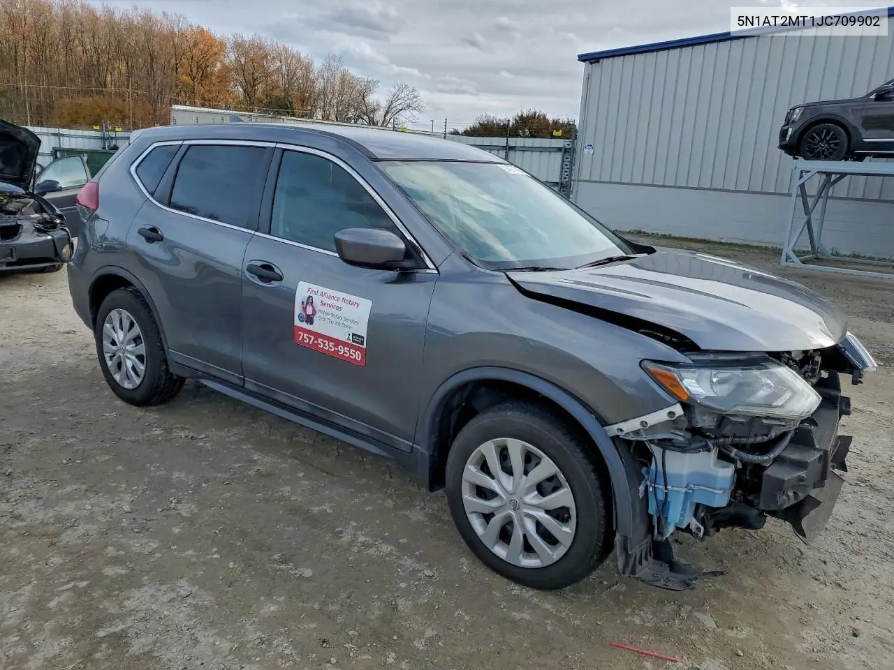 5N1AT2MT1JC709902 2018 Nissan Rogue S
