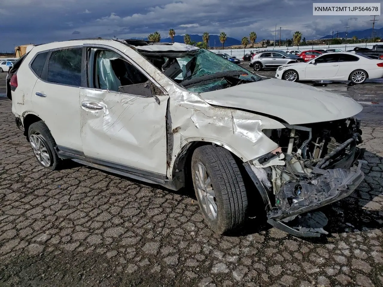 KNMAT2MT1JP564678 2018 Nissan Rogue S