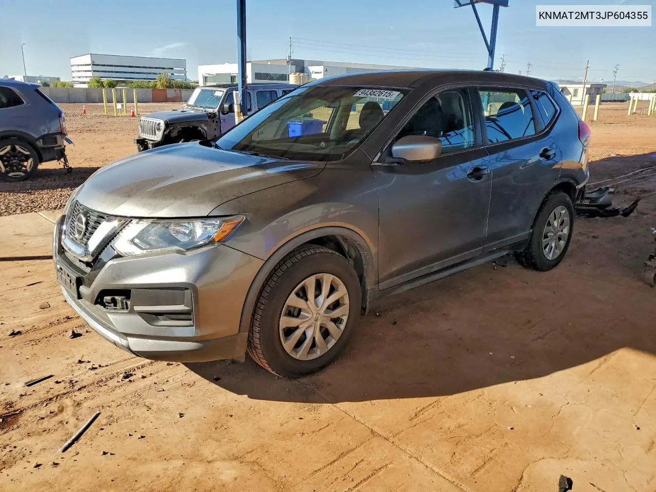 KNMAT2MT3JP604355 2018 Nissan Rogue S