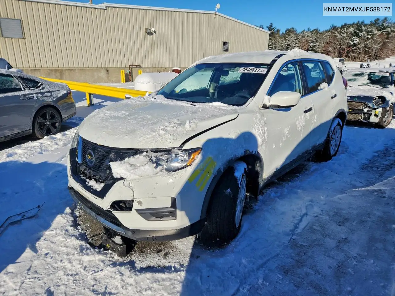 KNMAT2MVXJP588172 2018 Nissan Rogue S