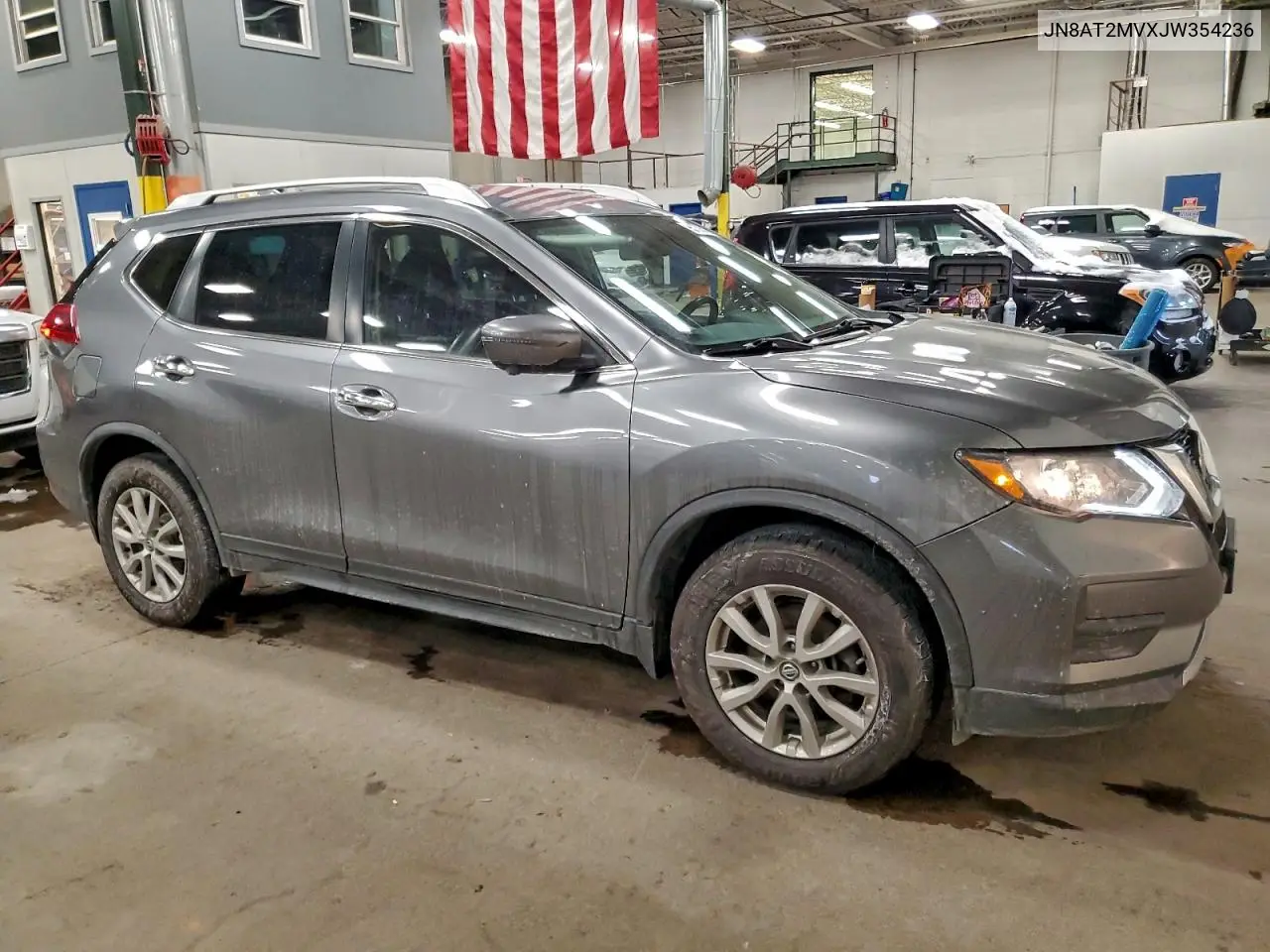 JN8AT2MVXJW354236 2018 Nissan Rogue S