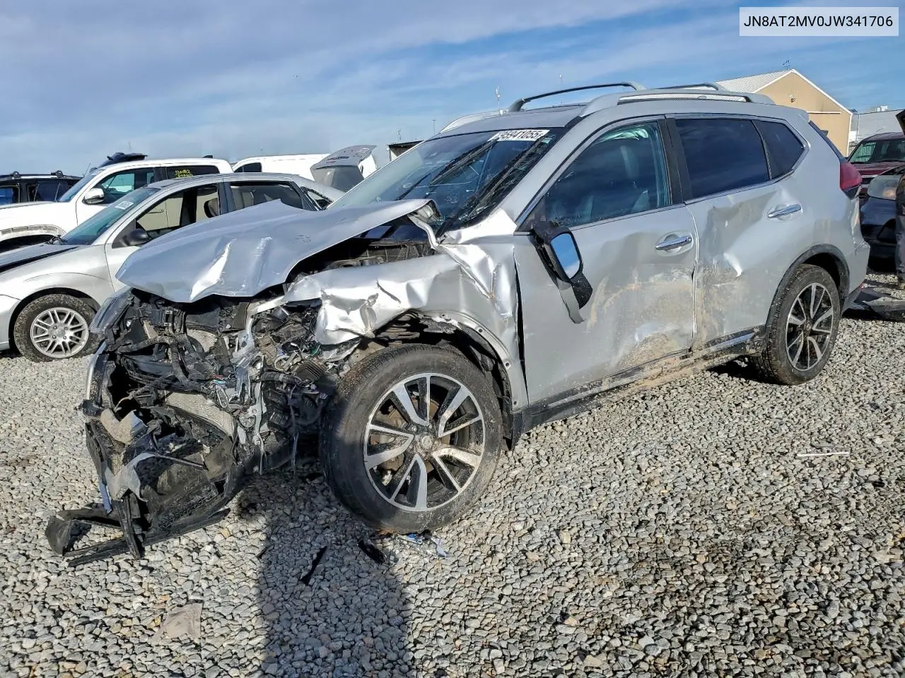 JN8AT2MV0JW341706 2018 Nissan Rogue S
