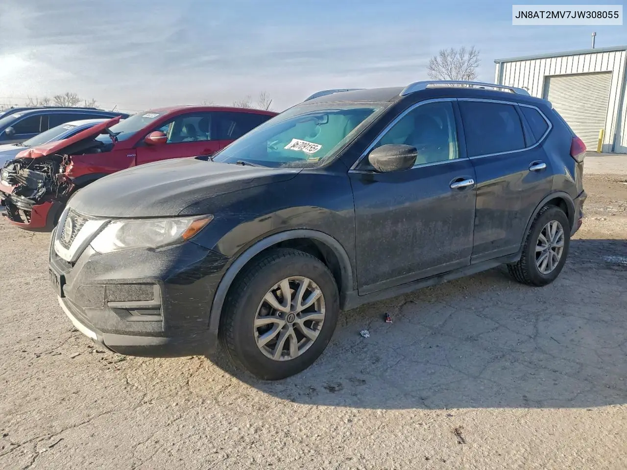 JN8AT2MV7JW308055 2018 Nissan Rogue S
