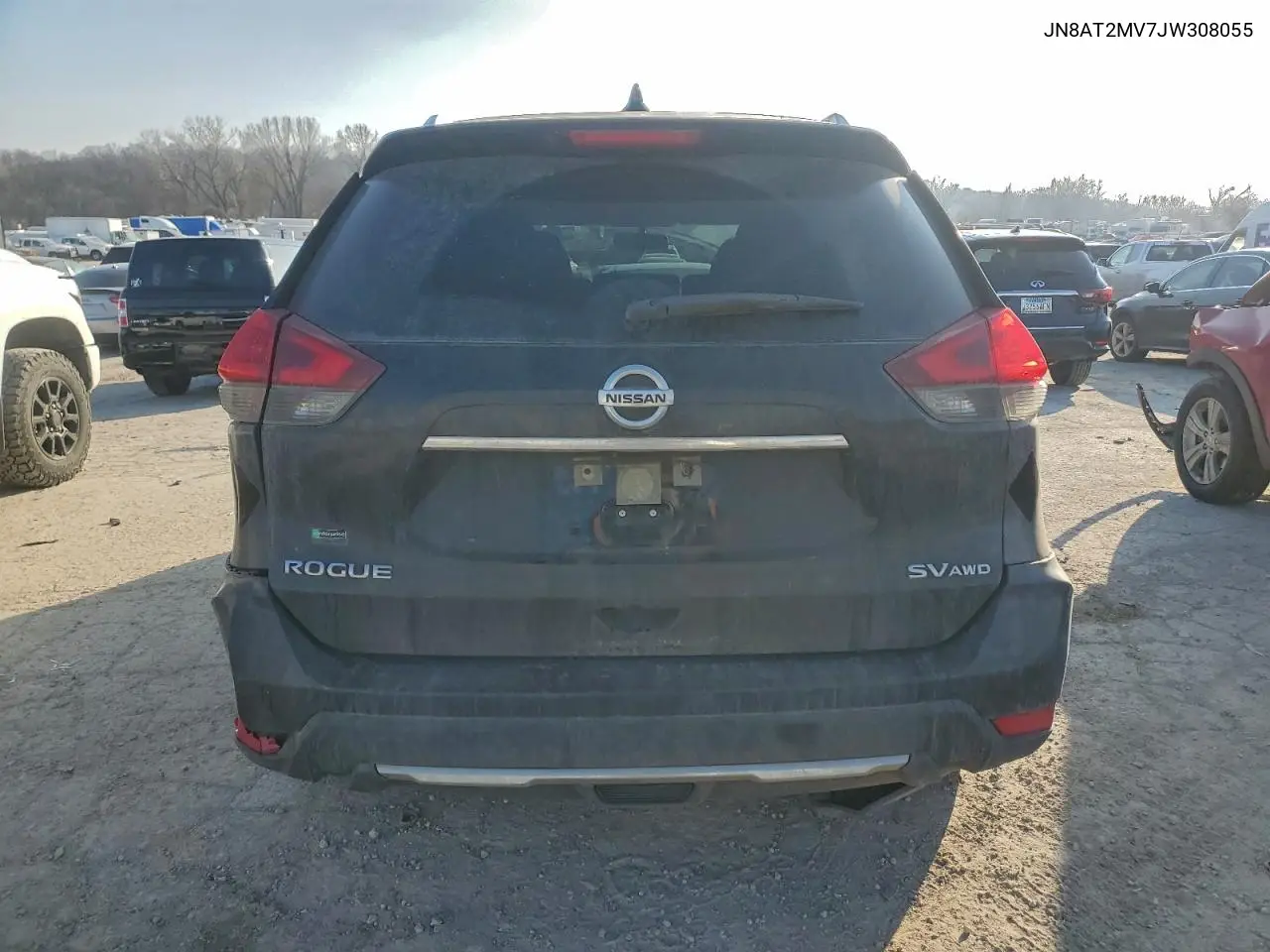 JN8AT2MV7JW308055 2018 Nissan Rogue S