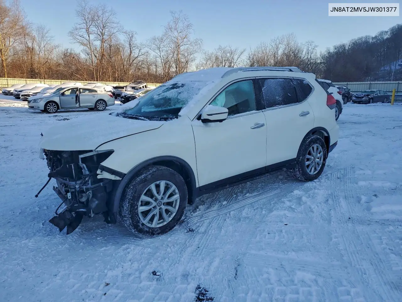 JN8AT2MV5JW301377 2018 Nissan Rogue S