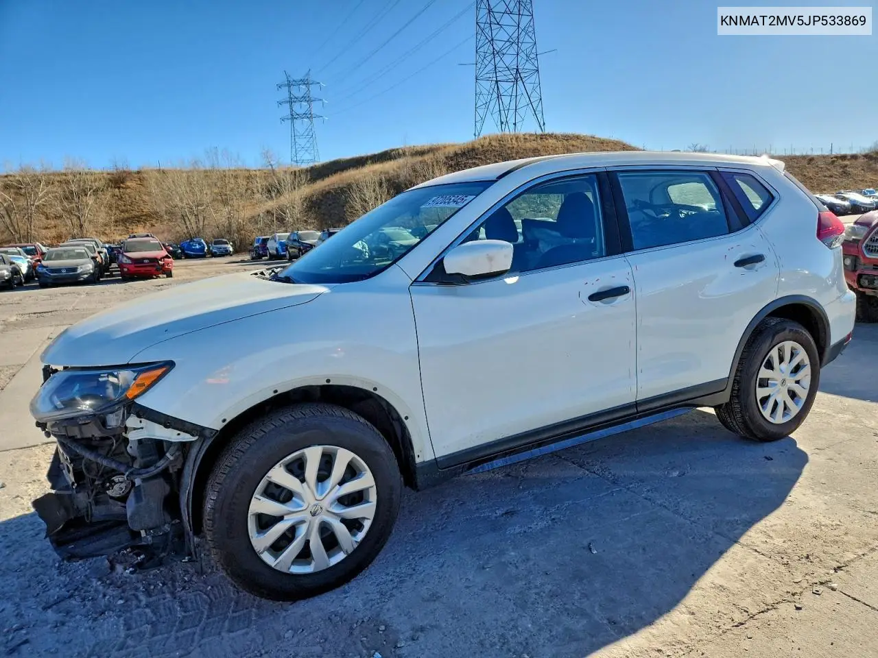 KNMAT2MV5JP533869 2018 Nissan Rogue S