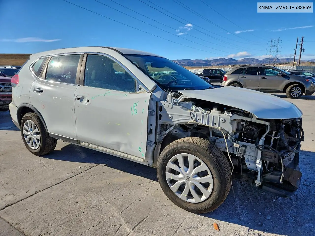 KNMAT2MV5JP533869 2018 Nissan Rogue S