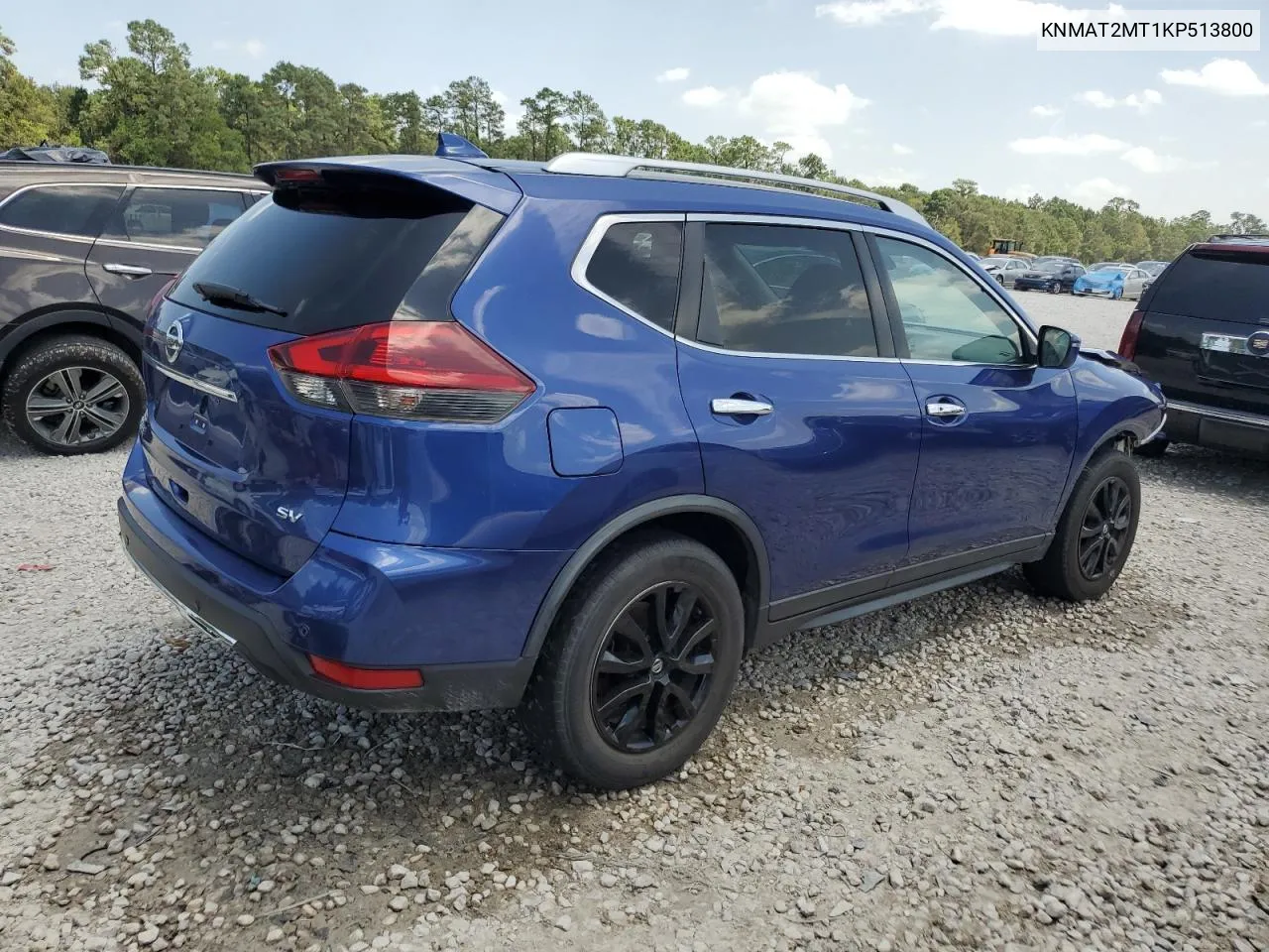 2019 Nissan Rogue S VIN: KNMAT2MT1KP513800 Lot: 65616384