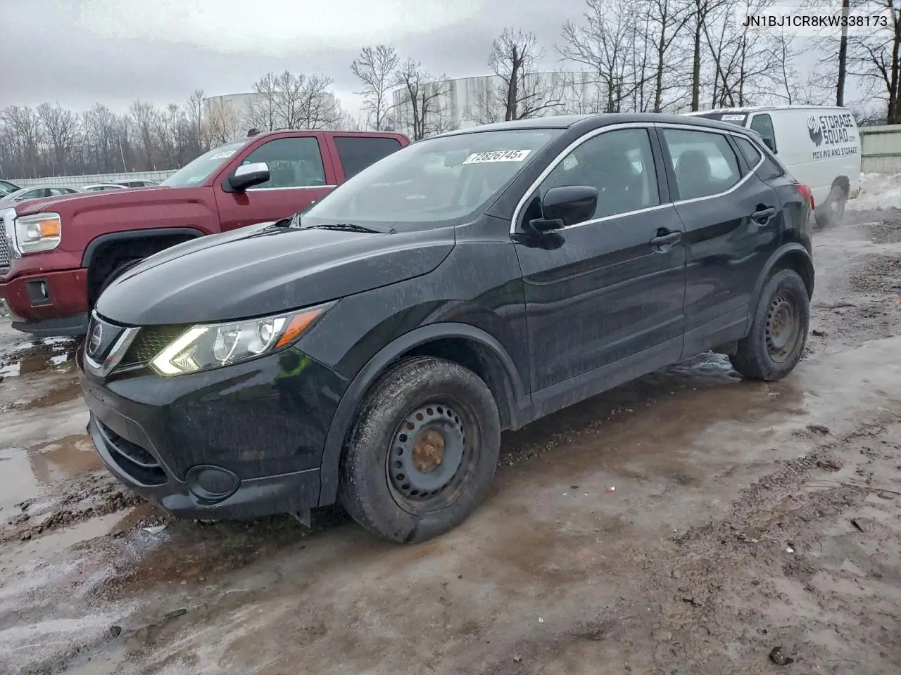 JN1BJ1CR8KW338173 2019 Nissan Rogue Sport S