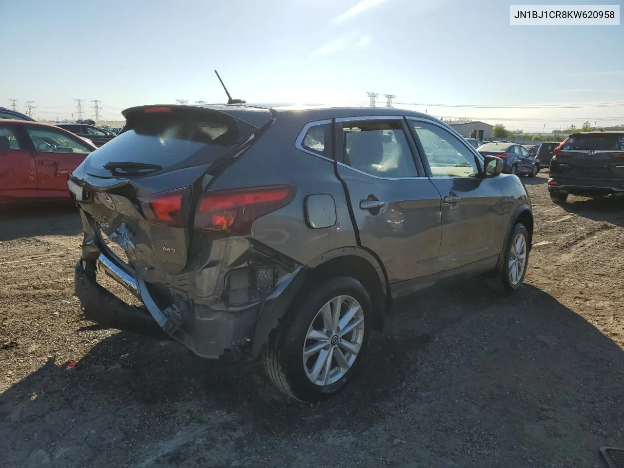 JN1BJ1CR8KW620958 2019 Nissan Rogue Sport S