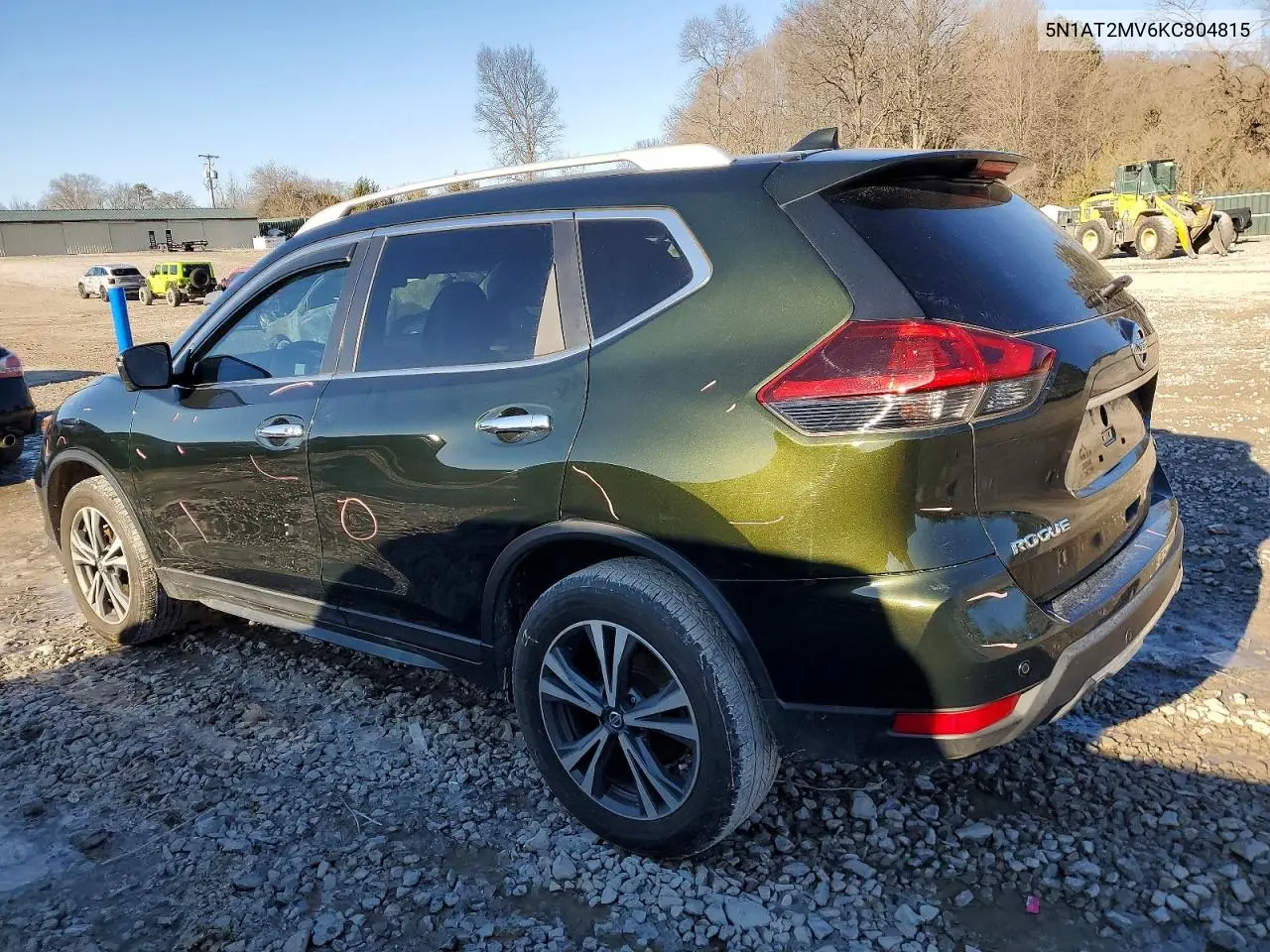 5N1AT2MV6KC804815 2019 Nissan Rogue S