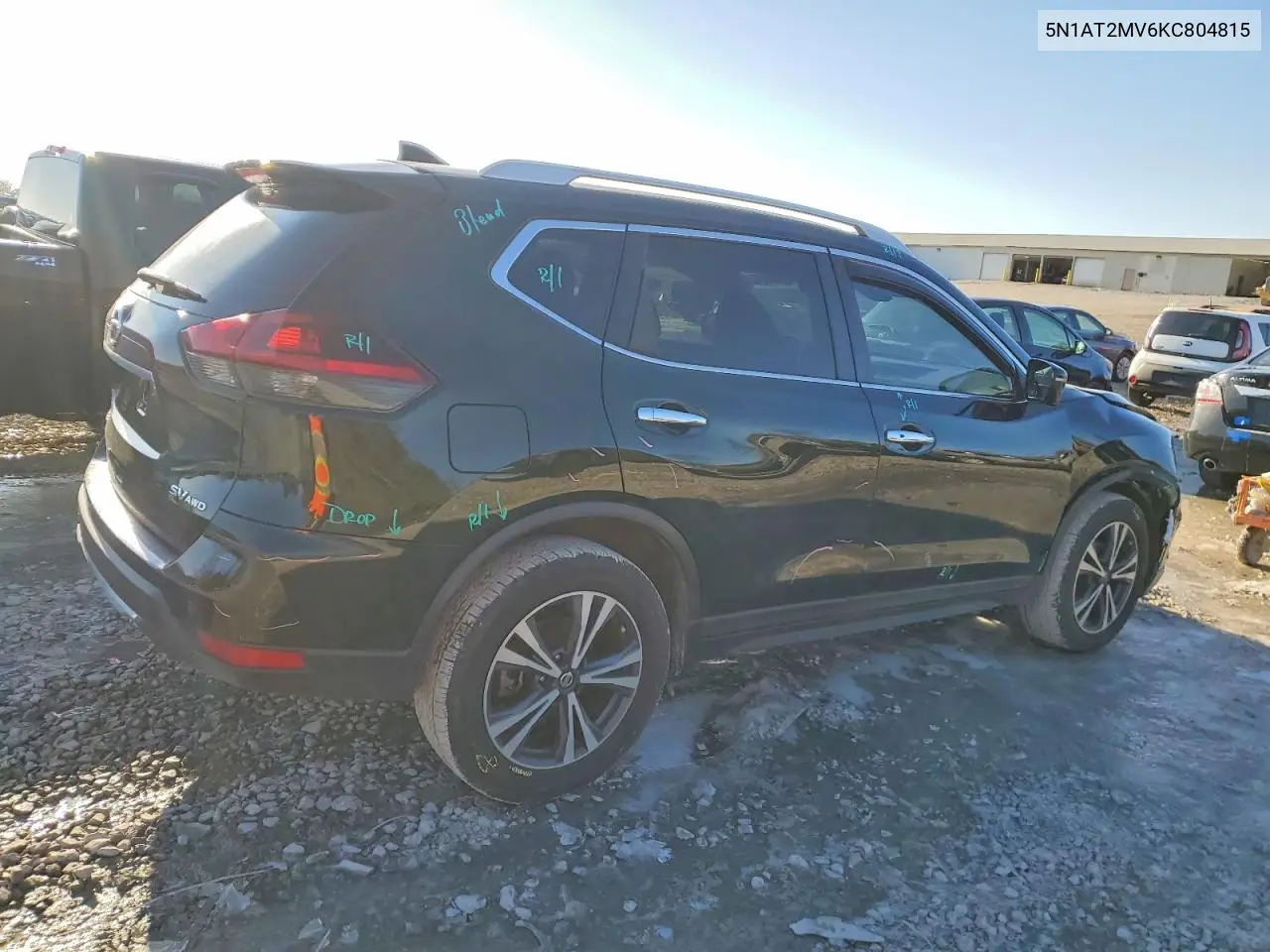 5N1AT2MV6KC804815 2019 Nissan Rogue S