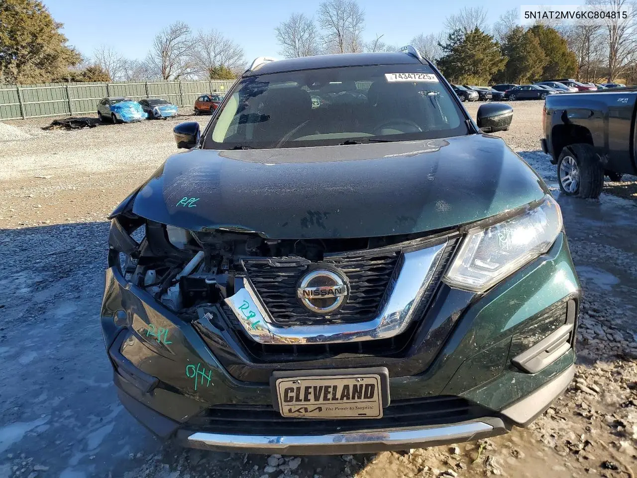 5N1AT2MV6KC804815 2019 Nissan Rogue S