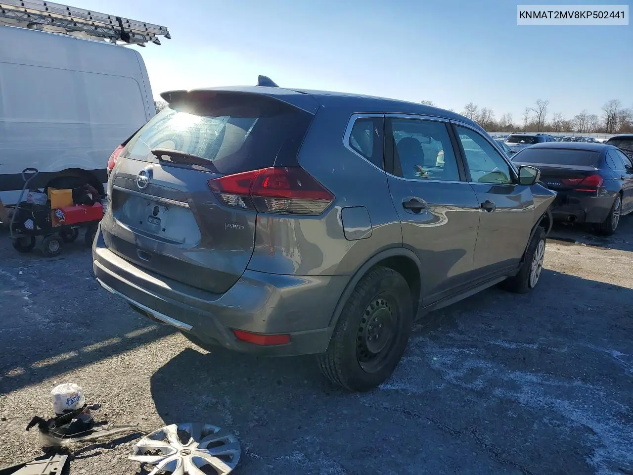 KNMAT2MV8KP502441 2019 Nissan Rogue S