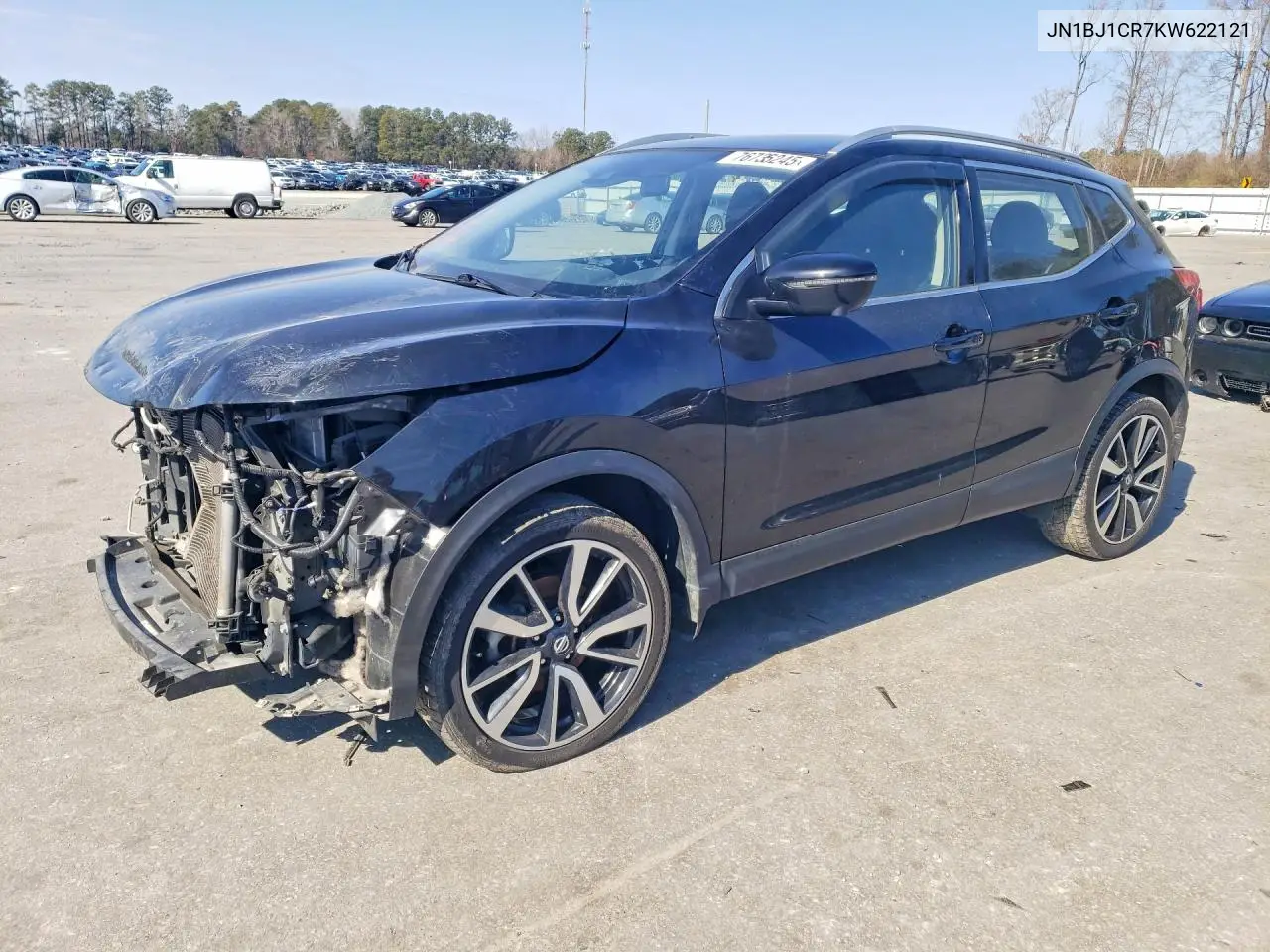 JN1BJ1CR7KW622121 2019 Nissan Rogue Sport Sl