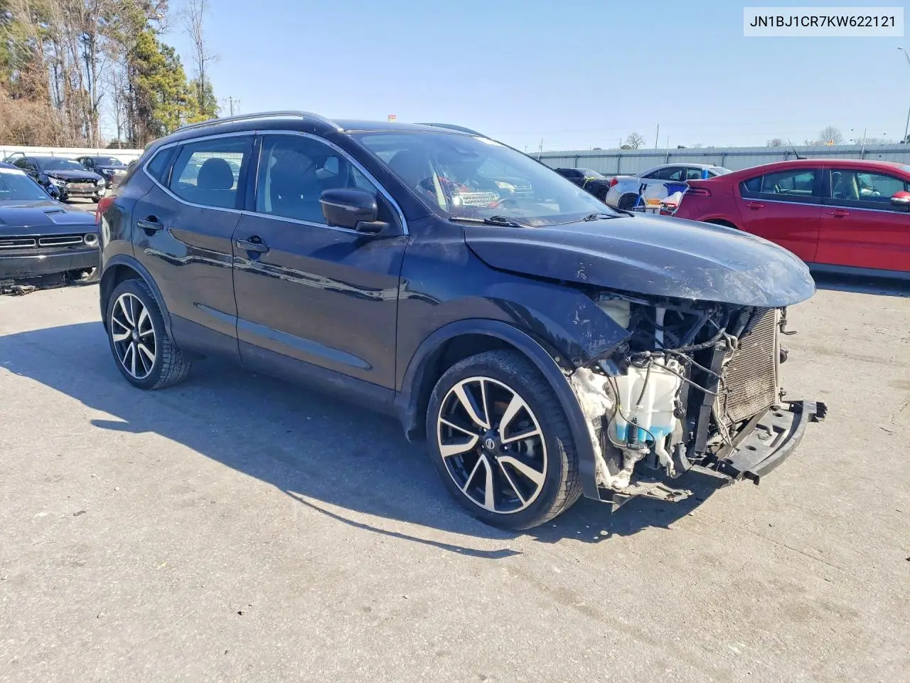JN1BJ1CR7KW622121 2019 Nissan Rogue Sport Sl