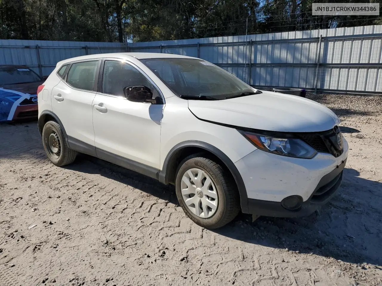 JN1BJ1CR0KW344386 2019 Nissan Rogue Sport S