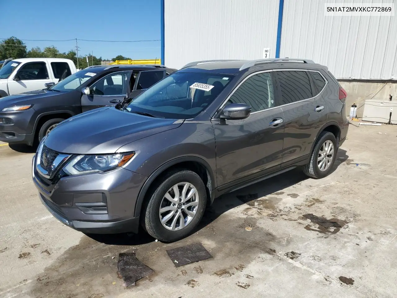 5N1AT2MVXKC772869 2019 Nissan Rogue S