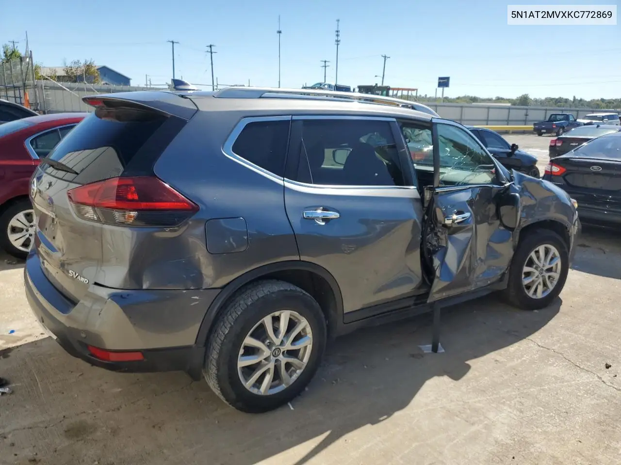 5N1AT2MVXKC772869 2019 Nissan Rogue S