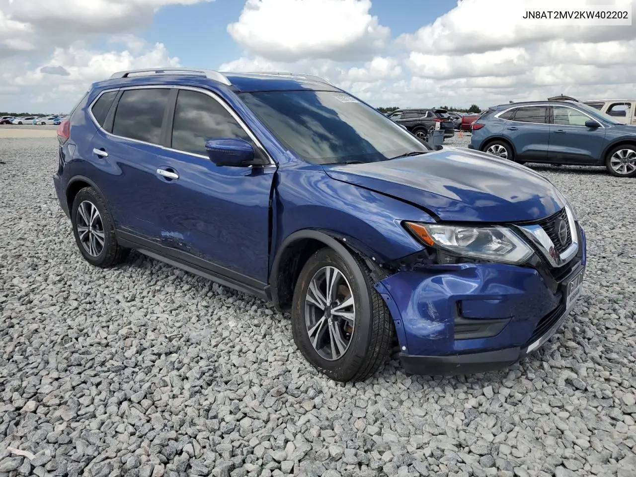 JN8AT2MV2KW402202 2019 Nissan Rogue S