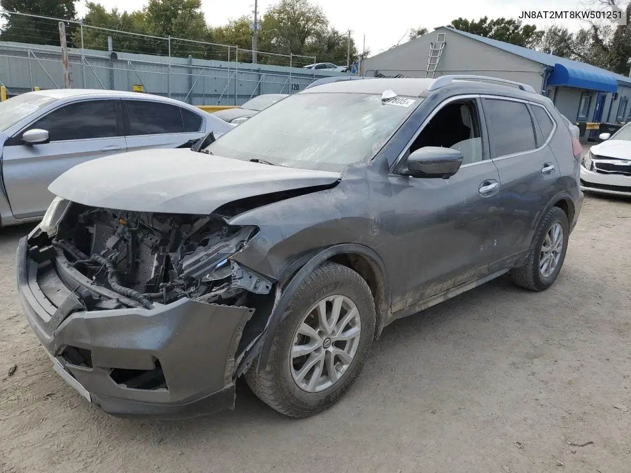 JN8AT2MT8KW501251 2019 Nissan Rogue S