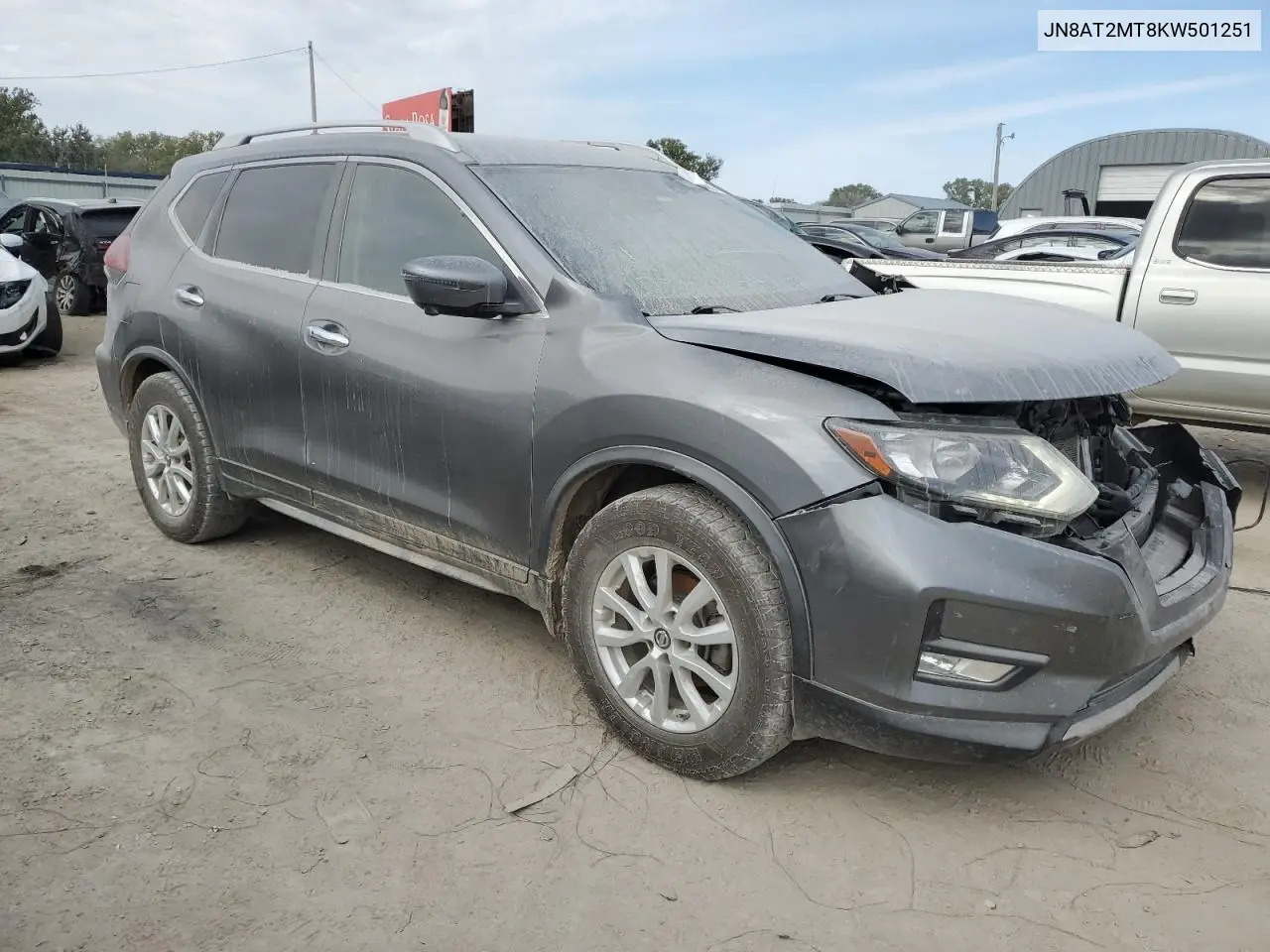 JN8AT2MT8KW501251 2019 Nissan Rogue S