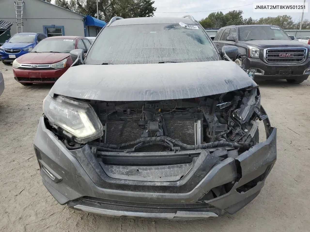 JN8AT2MT8KW501251 2019 Nissan Rogue S