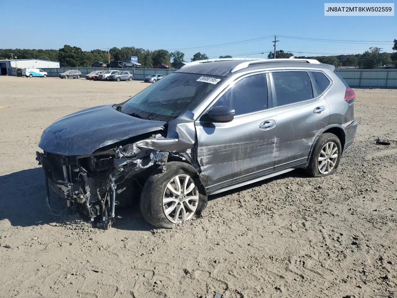 JN8AT2MT8KW502559 2019 Nissan Rogue S