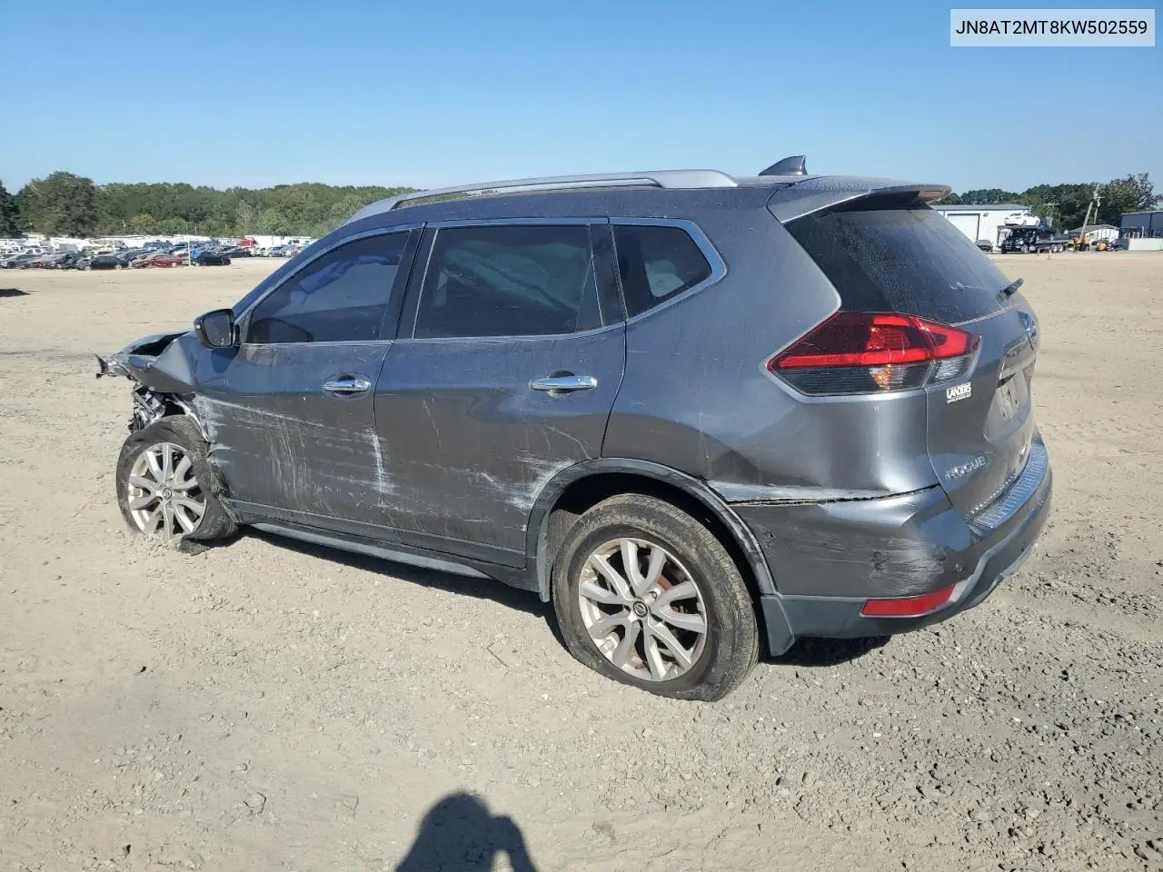 JN8AT2MT8KW502559 2019 Nissan Rogue S