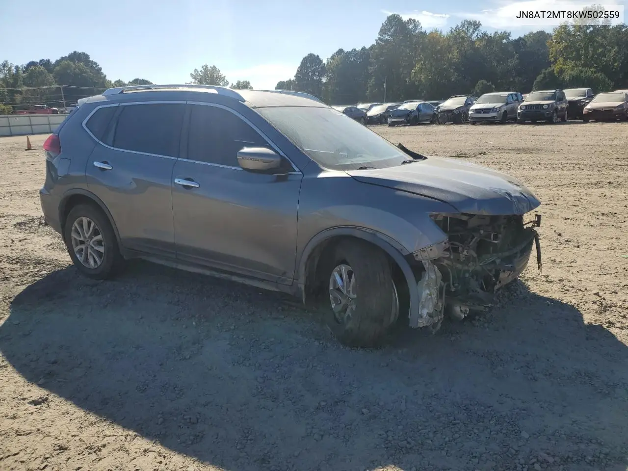 JN8AT2MT8KW502559 2019 Nissan Rogue S