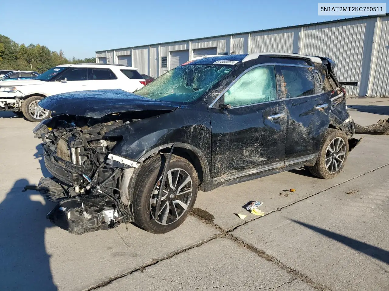 5N1AT2MT2KC750511 2019 Nissan Rogue S