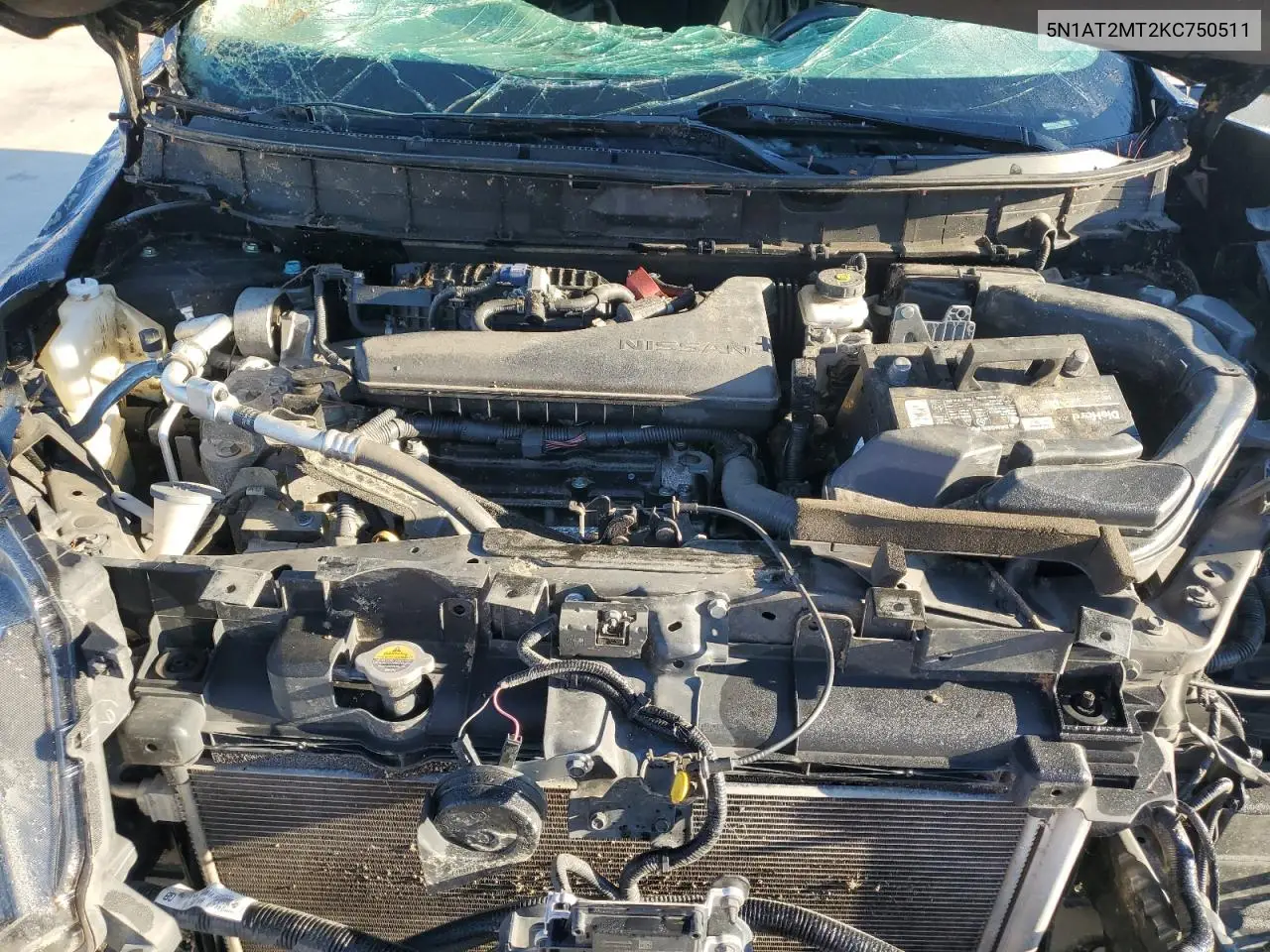 5N1AT2MT2KC750511 2019 Nissan Rogue S