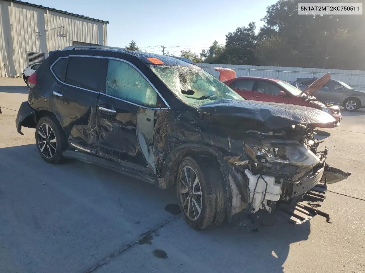 5N1AT2MT2KC750511 2019 Nissan Rogue S