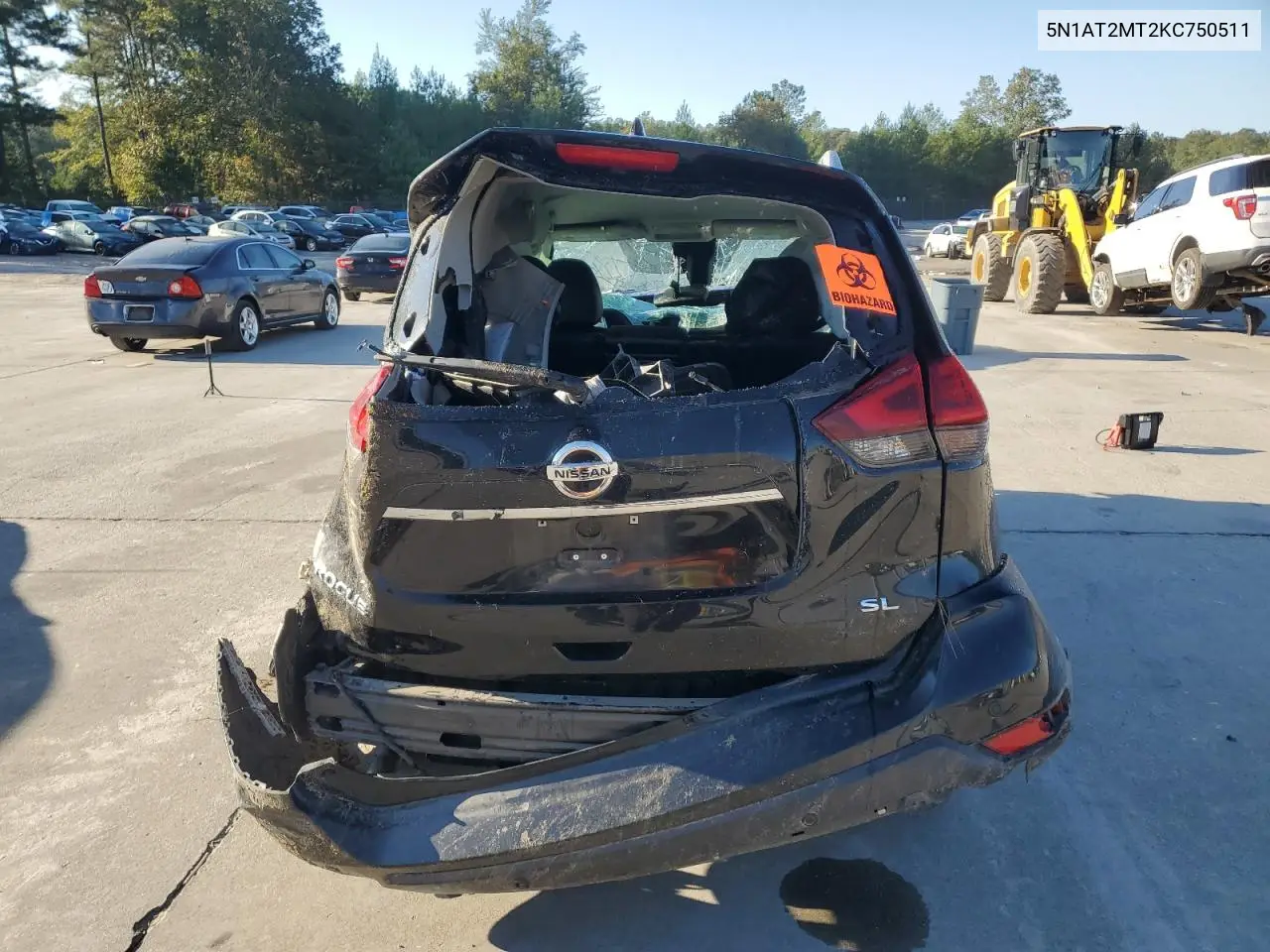 5N1AT2MT2KC750511 2019 Nissan Rogue S