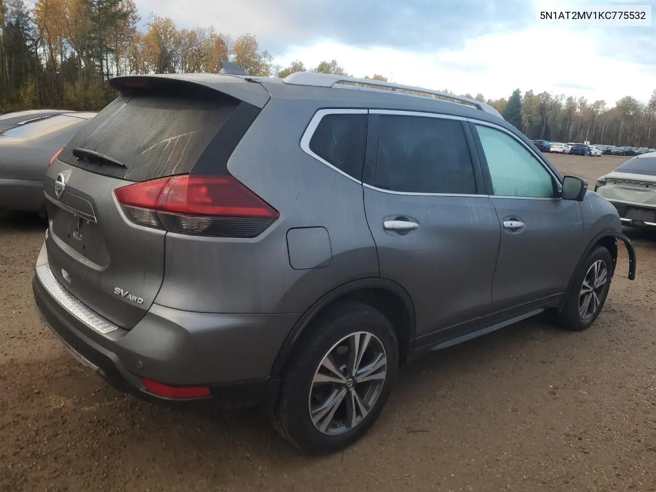 5N1AT2MV1KC775532 2019 Nissan Rogue S