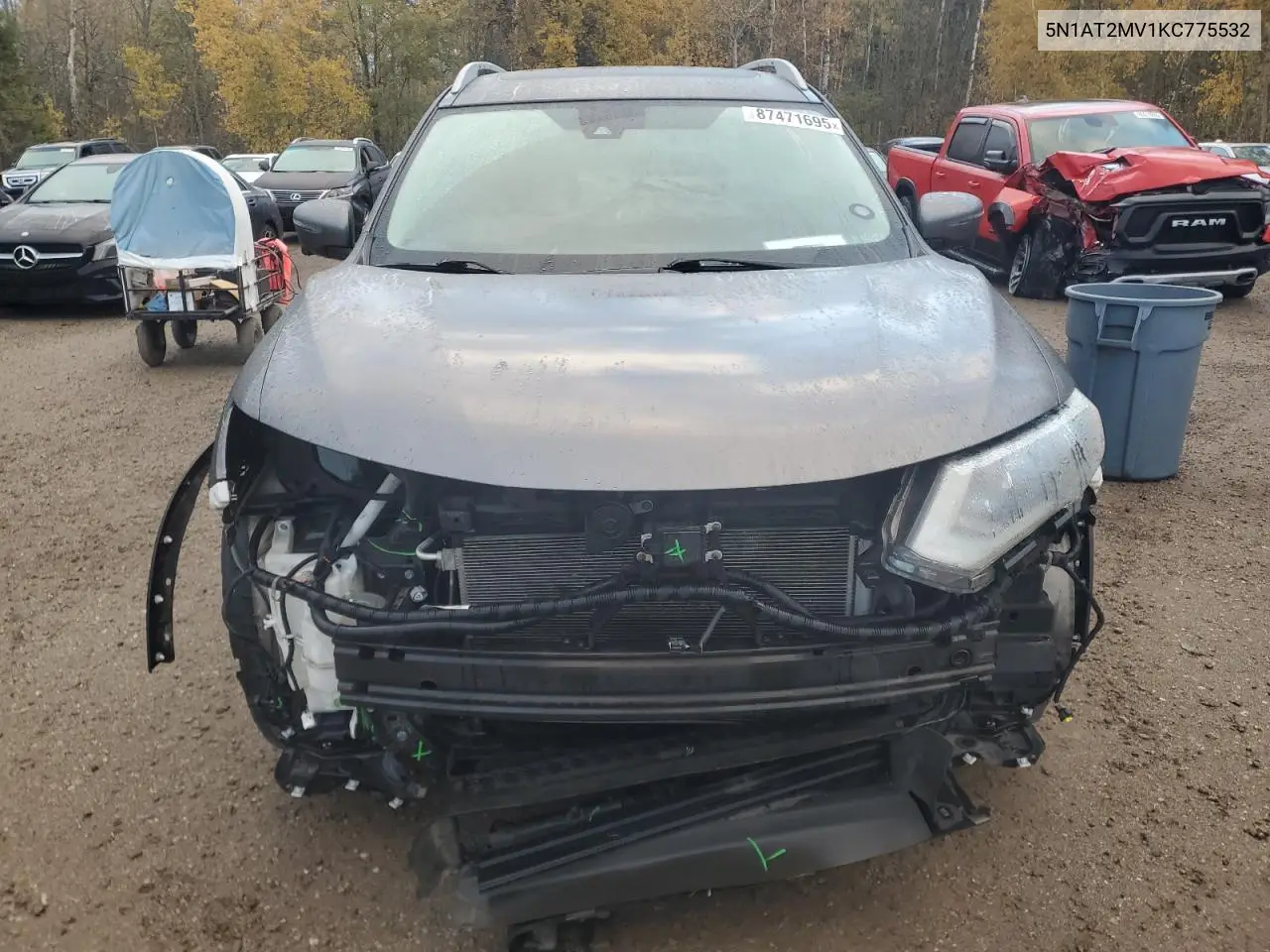 5N1AT2MV1KC775532 2019 Nissan Rogue S