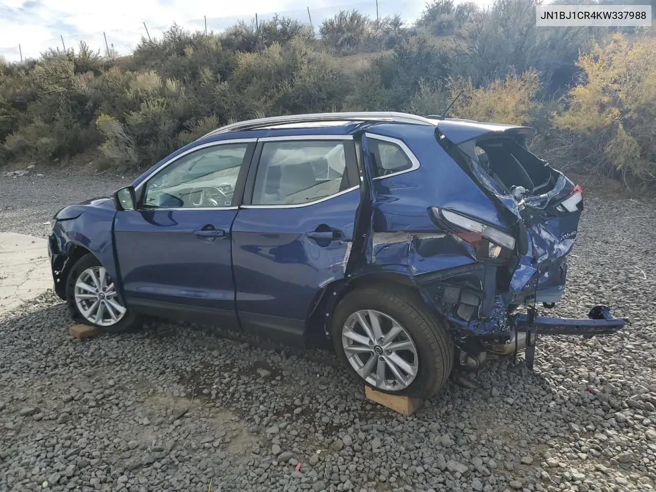 JN1BJ1CR4KW337988 2019 Nissan Rogue Sport S