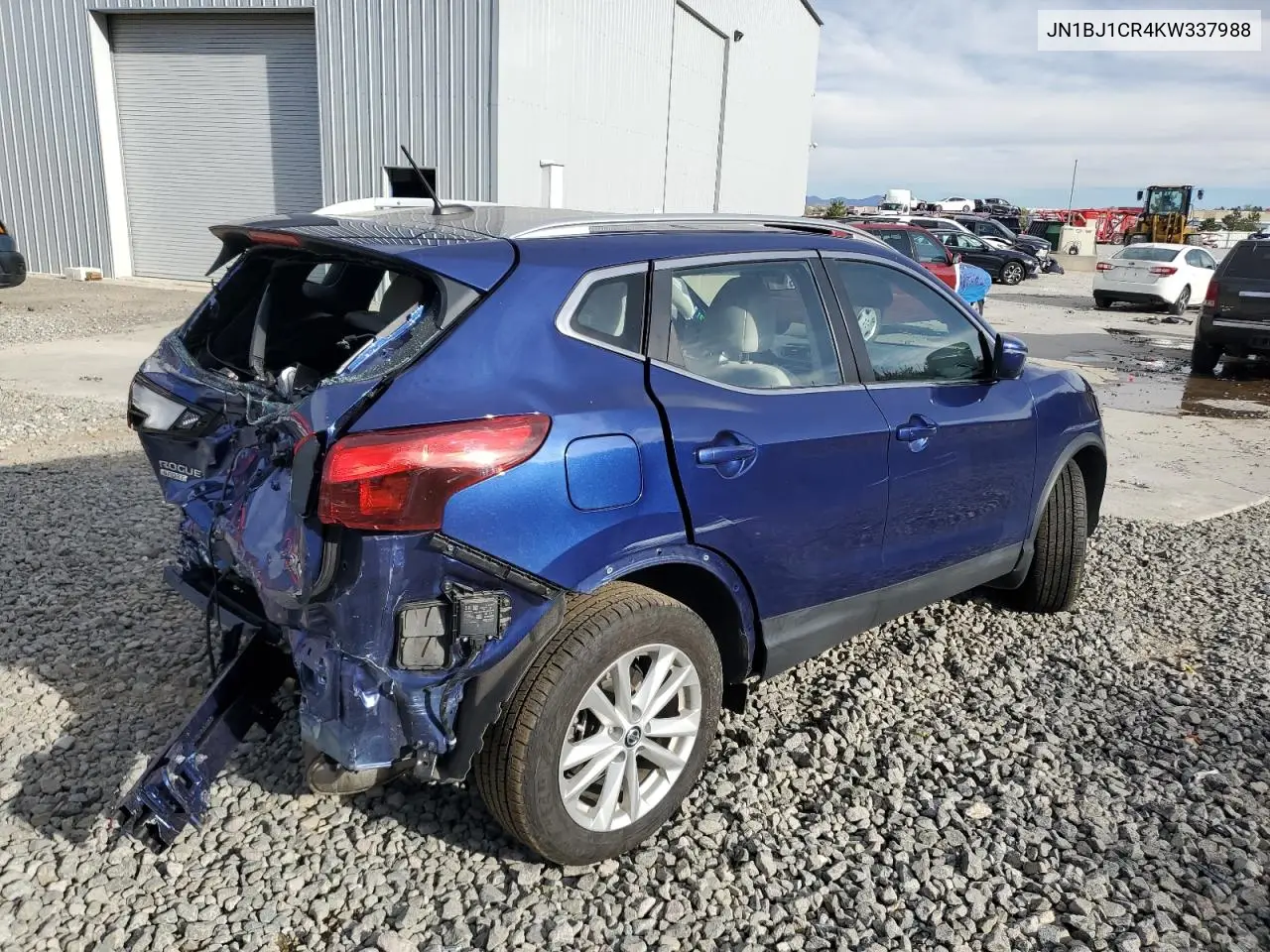 JN1BJ1CR4KW337988 2019 Nissan Rogue Sport S
