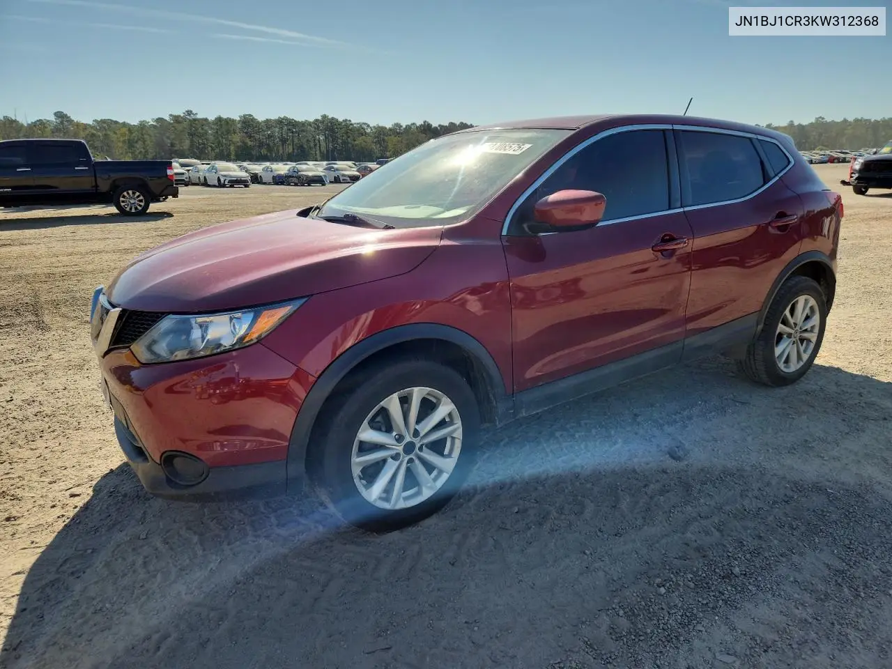 JN1BJ1CR3KW312368 2019 Nissan Rogue Sport S