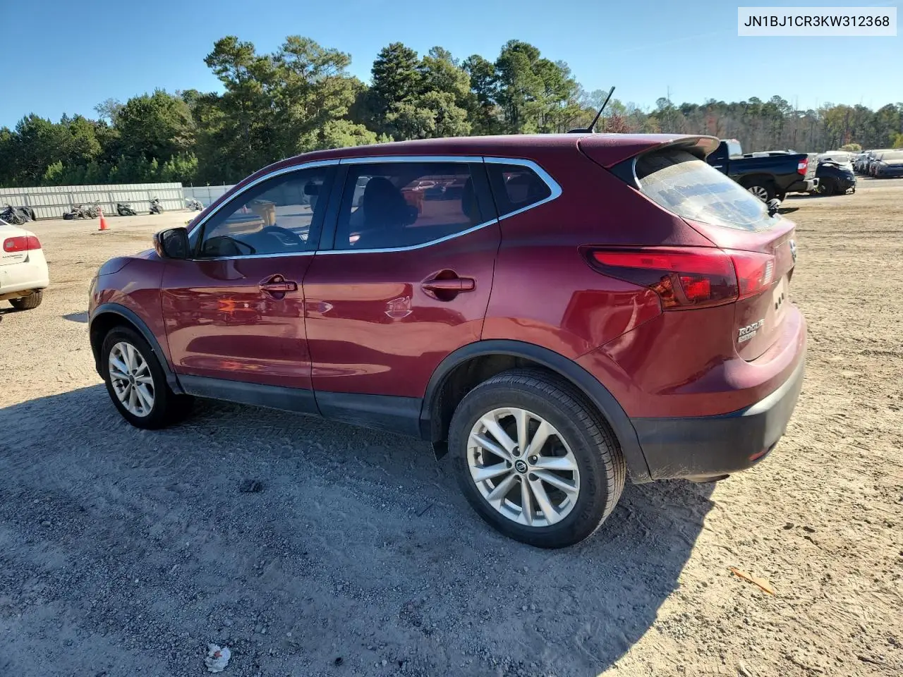 JN1BJ1CR3KW312368 2019 Nissan Rogue Sport S