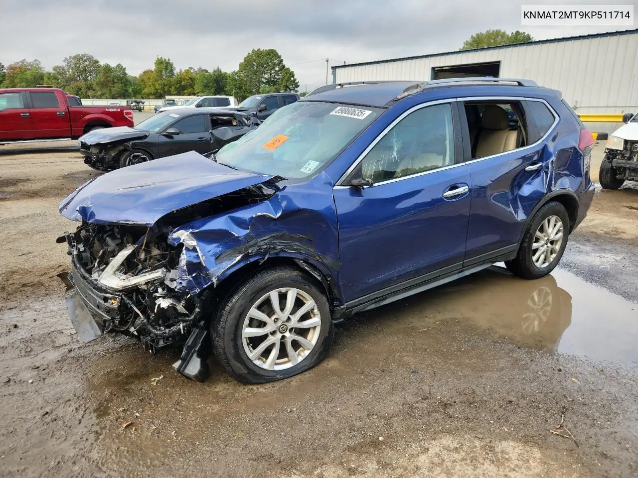 KNMAT2MT9KP511714 2019 Nissan Rogue S