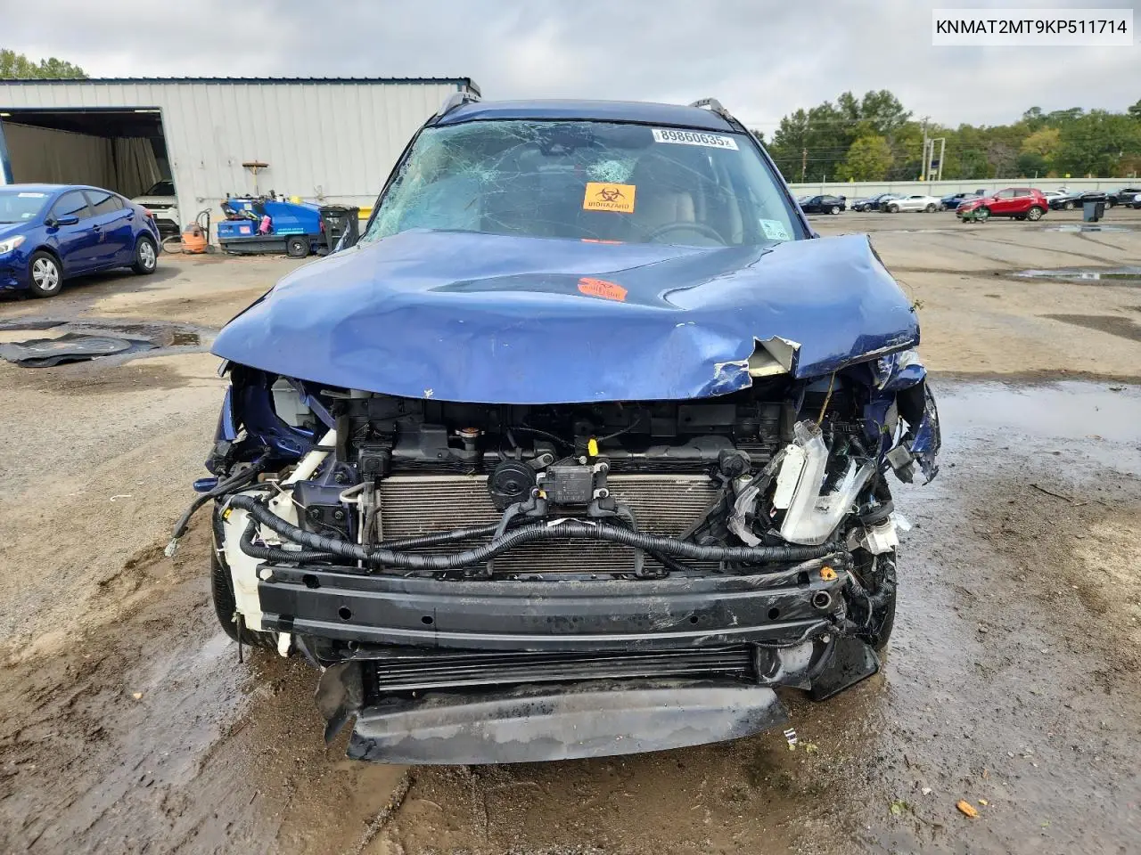 KNMAT2MT9KP511714 2019 Nissan Rogue S