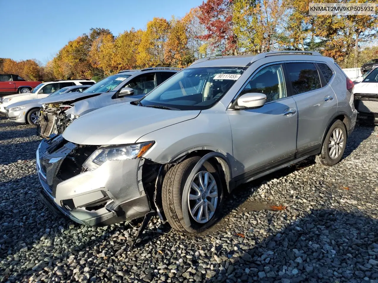 KNMAT2MV9KP505932 2019 Nissan Rogue S