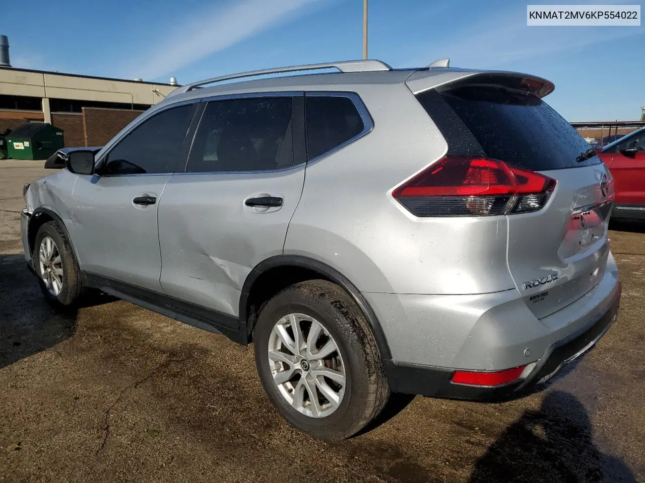 KNMAT2MV6KP554022 2019 Nissan Rogue S