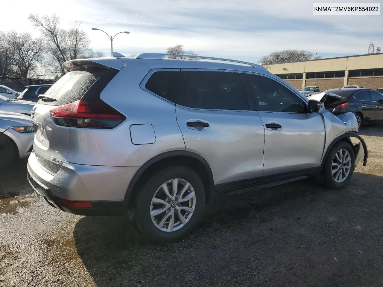 KNMAT2MV6KP554022 2019 Nissan Rogue S