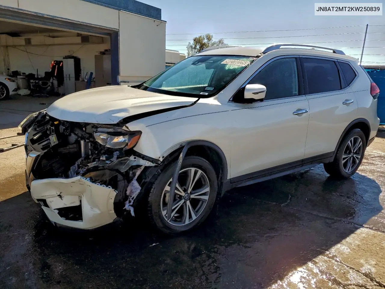 JN8AT2MT2KW250839 2019 Nissan Rogue S