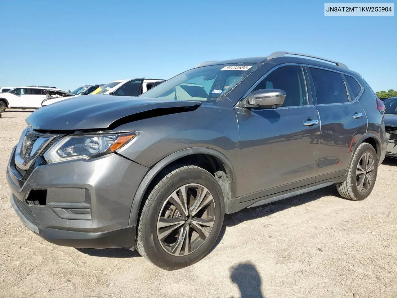 JN8AT2MT1KW255904 2019 Nissan Rogue S