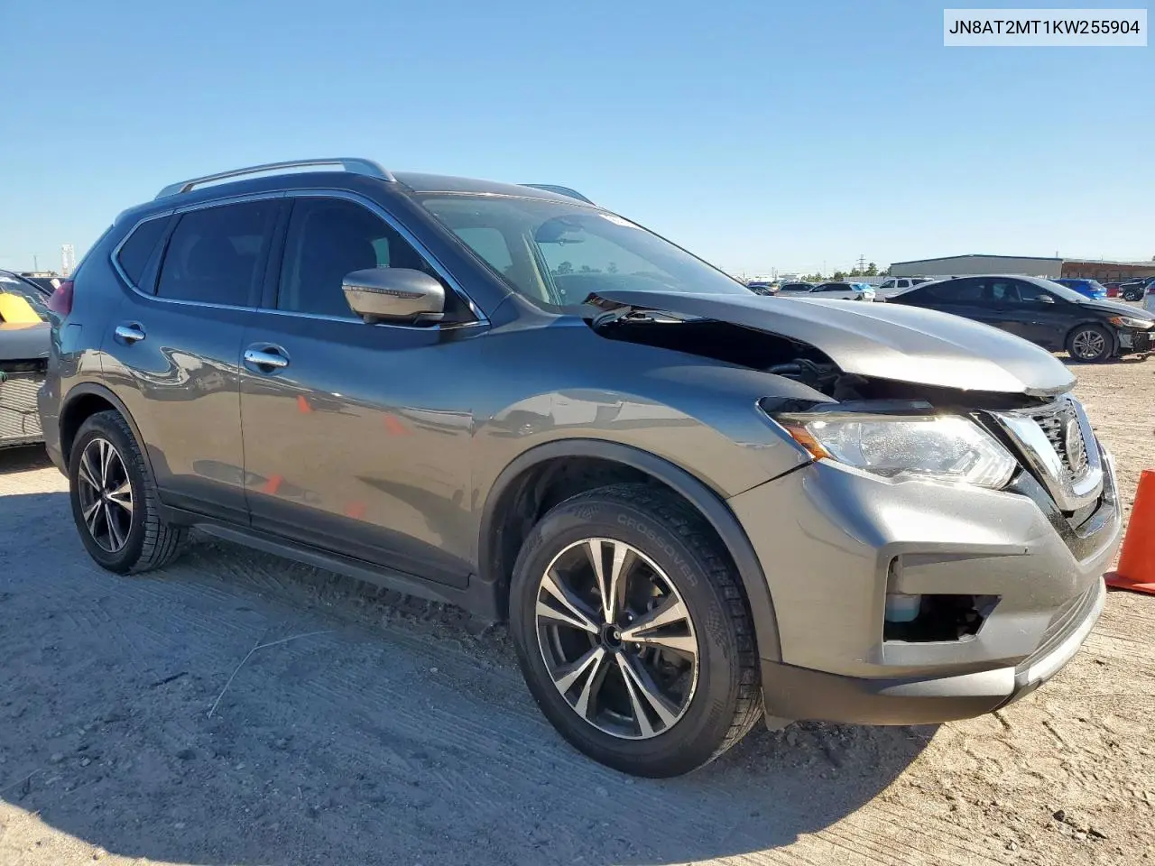 JN8AT2MT1KW255904 2019 Nissan Rogue S