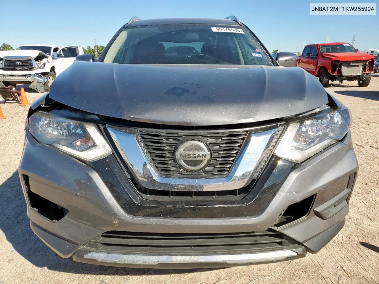 JN8AT2MT1KW255904 2019 Nissan Rogue S