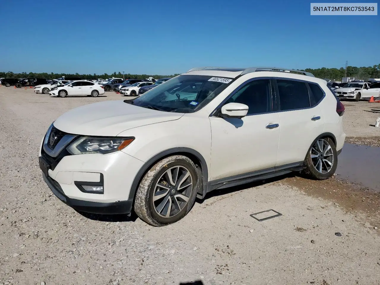 5N1AT2MT8KC753543 2019 Nissan Rogue S